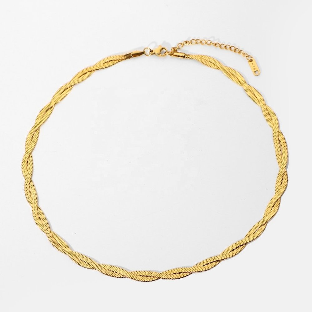 Elise Snake Necklace - Picture 2 of 7